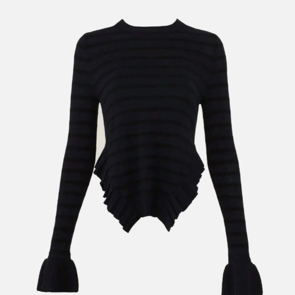 Tabula Rasa |  Kayblie Stripe Sweater in Blue  |  XS